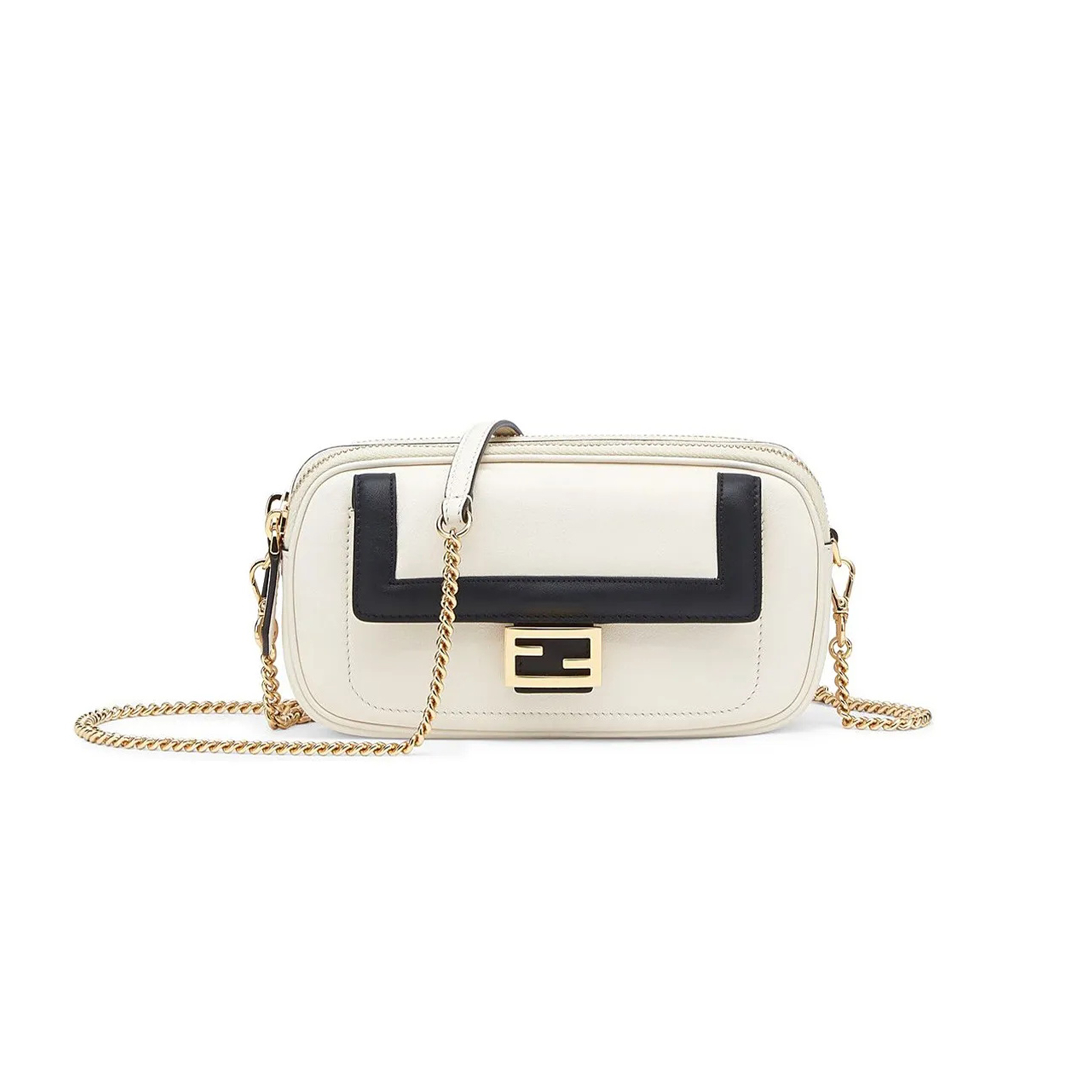 FENDI EASY BAGUETTE CHAIN SHOULDER BAG 8BS044ADC5F1BZY (19*11*5cm)